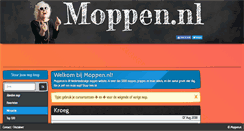 Desktop Screenshot of moppen.nl